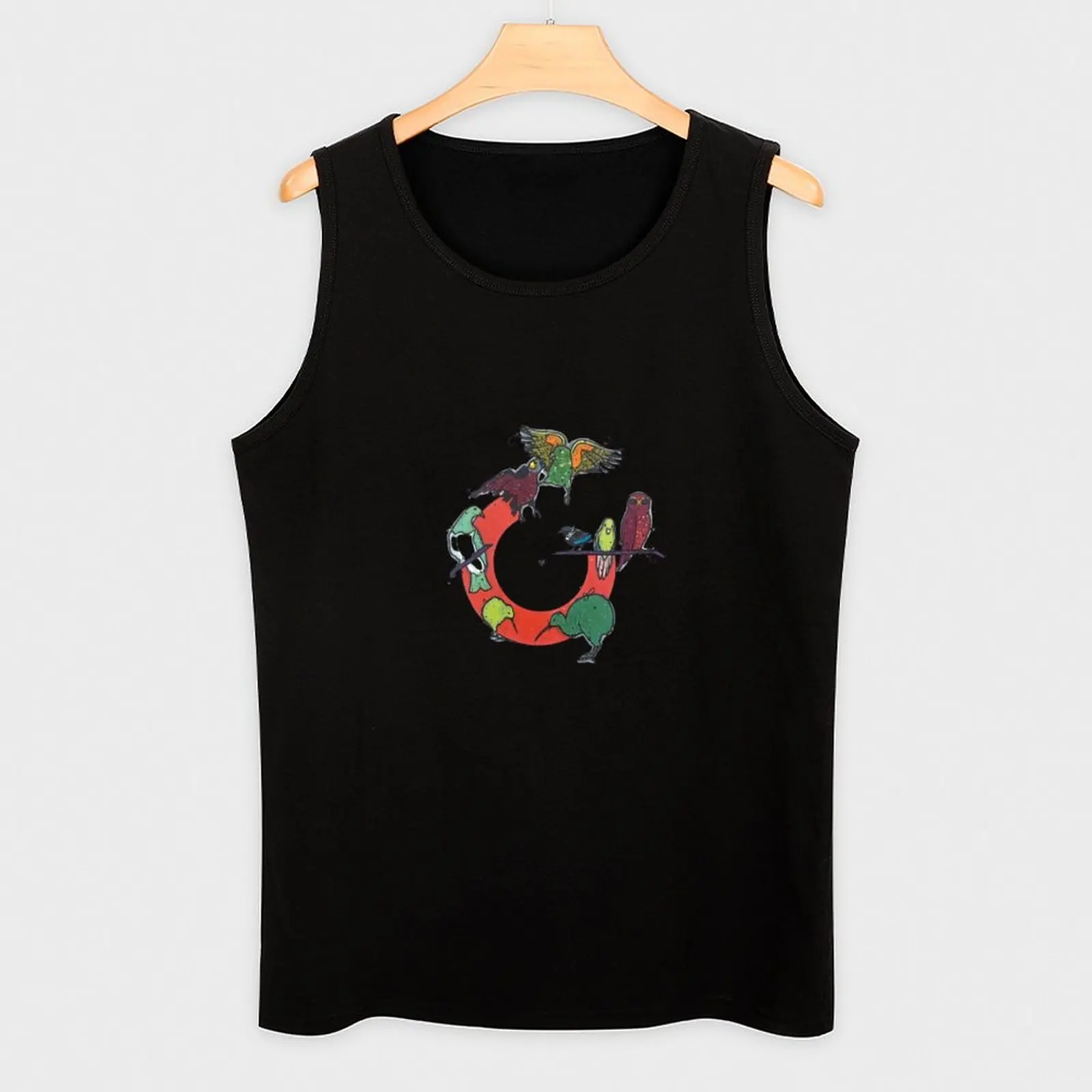 Kiwi Park Tank Top Lounge Tank Top Casual Sleeveless Loose Relaxed Top