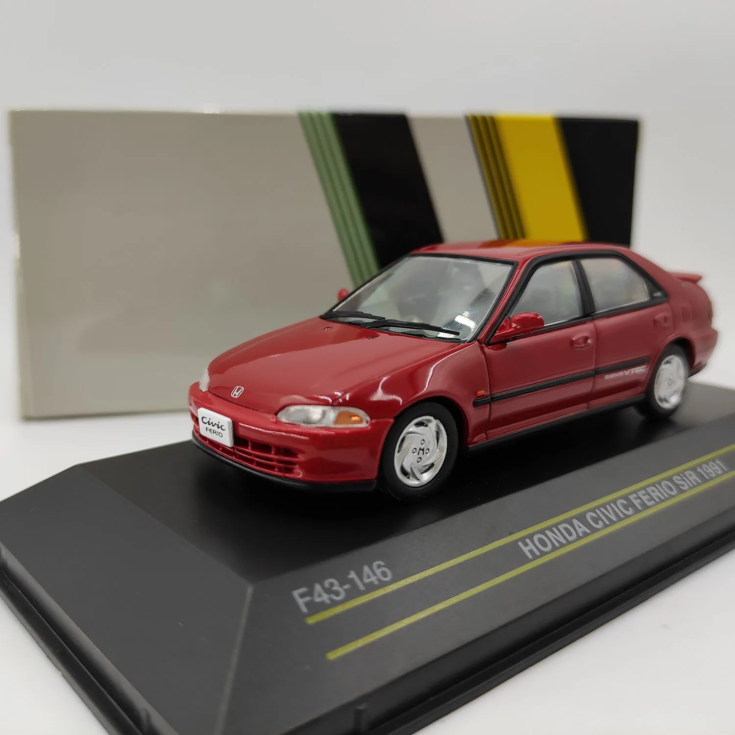 

Литой под давлением First43 масштаб 1/43 Honda Civic EG9 Ferio Sir 1991, спортивная версия, модель автомобиля из сплава, Коллекционная игрушка, сувенирный дисплей