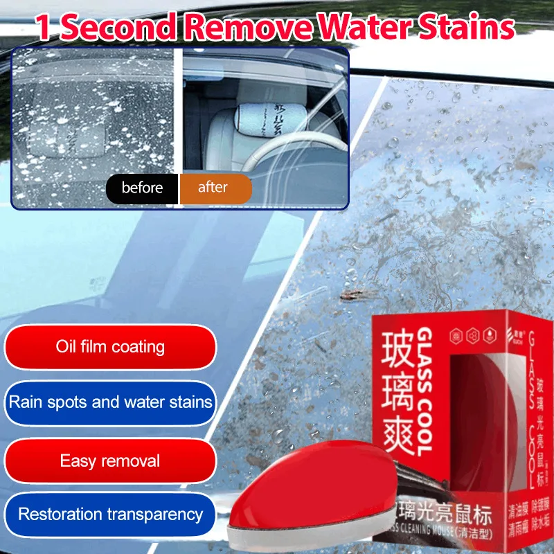 Glass Shine Coating Mouse Windshield Cleaning Oil Film Removal Removal Glass Refreshing Coating Crystal Plating Agent