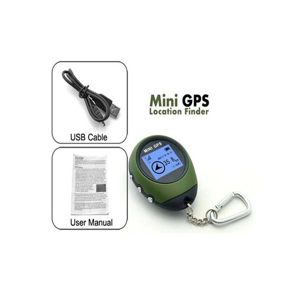Mini GPS PG03 GPS Locator Outdoor Hiking Camping Climbing Compass