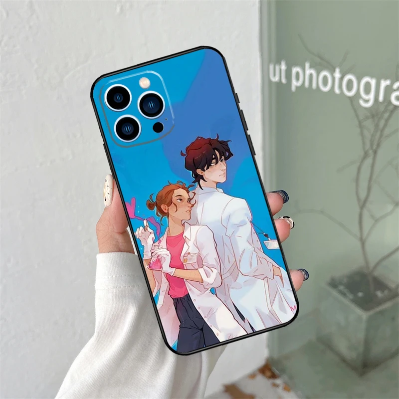 Die Liebe Hypothese Buch Handyhülle für iPhone 16 15 13 12 Mini 11 14 Pro Max X XR XS MAX Plus Cover Coque