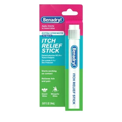 Anti-Itch Treatments Extra Strength Itch Relief Stick - Travel Size - 0.47 Fl oz