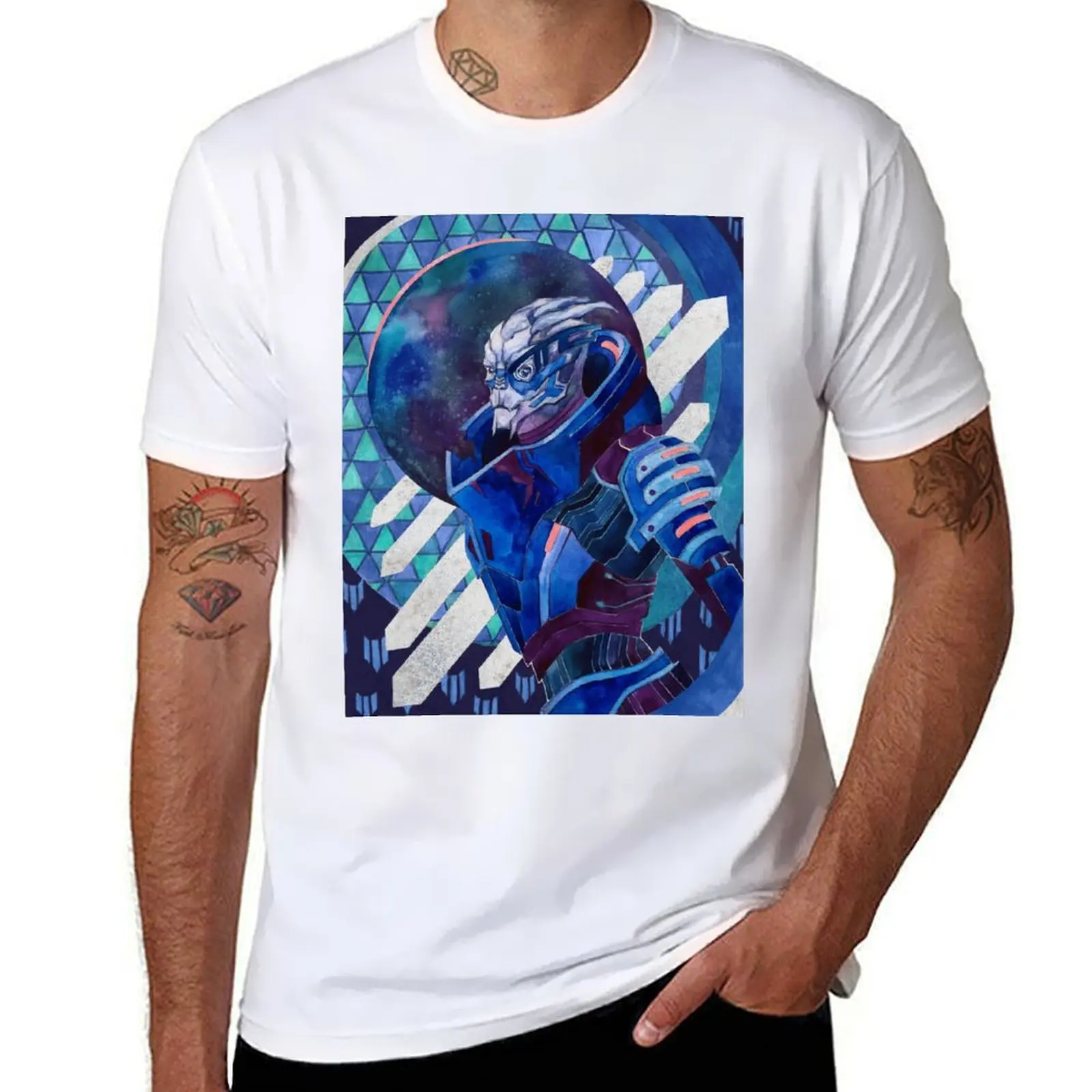 

Garrus Vakarian T-Shirt funny t shirts cotton cotton t shirt pack T-Shirt
