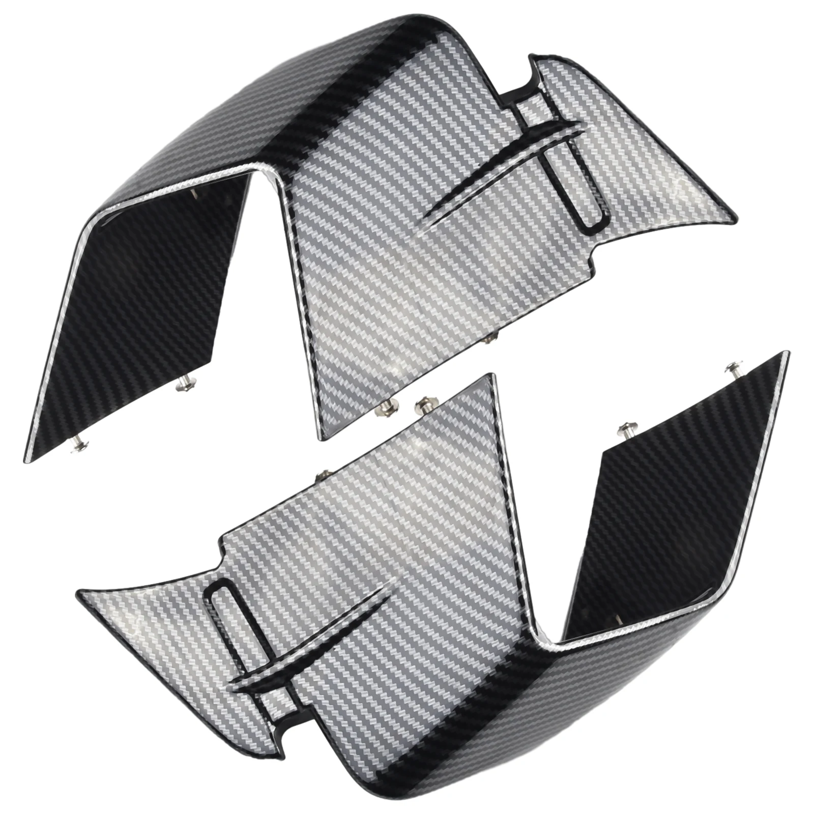 

Car Accessories Fxed Wind Winglet Gloss Carbon Fiber Black Carbon Fiber Front Spoiler For BMW M1000RR 2020-2022