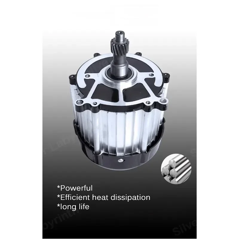 Electric Tricycle 48v 60v 72v 1500w 1800w 3200rpm 3900rpm High Speed Brushless Differential Motor