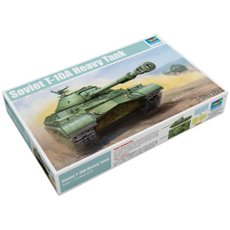 

Trumpeter 05547 1/35 советский тяжелый танк T-10A, военная игрушка, пластиковая сборка ручной работы, модель, строительный комплект