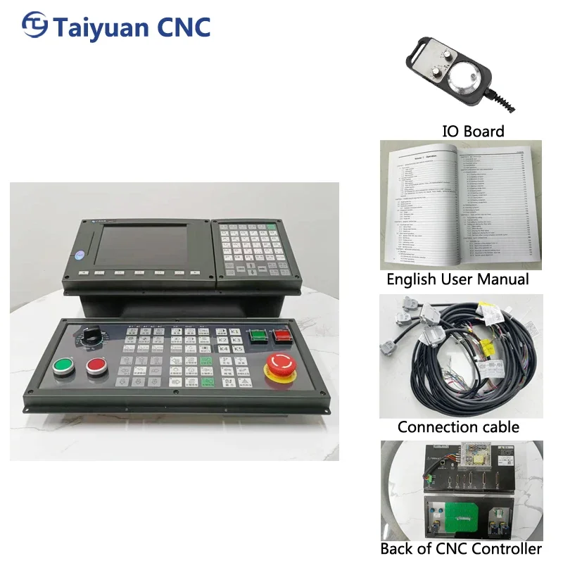 5 Axis Keyboard CNC Controller for Metal CNC Lathe Center and Turning Center