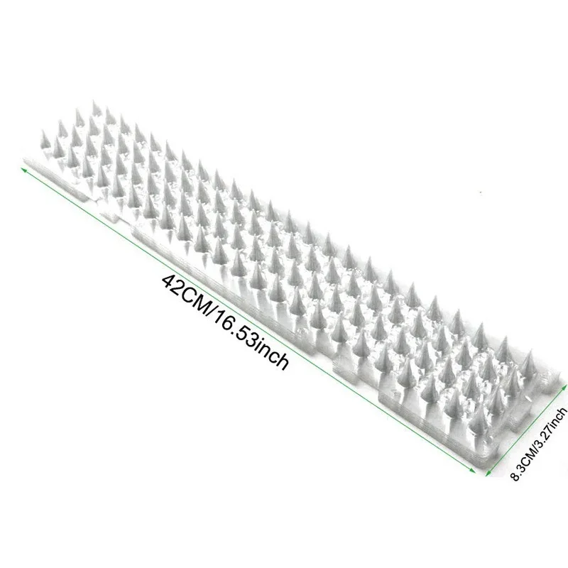 10/20/30Pcs Spikes Bird Repellent Anti-pigeon Anti-bird Pine Rat Repel Cat Plastic Garden Fence Control Transparent Spikes view 6