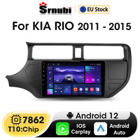 Srnubi 2Din Android 12 Wireless Carplay AI Voice Car Radio for KIA RIO K3 2011-2015 Multimedia Player Navigation Speakers Stereo