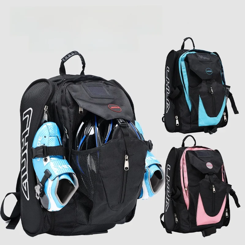 speed-skating-bapa-adult-rollerblade-oes-ice-skate-oes-double-oulder-bag-single-row-wheel-ice-blade-oe-large-bag