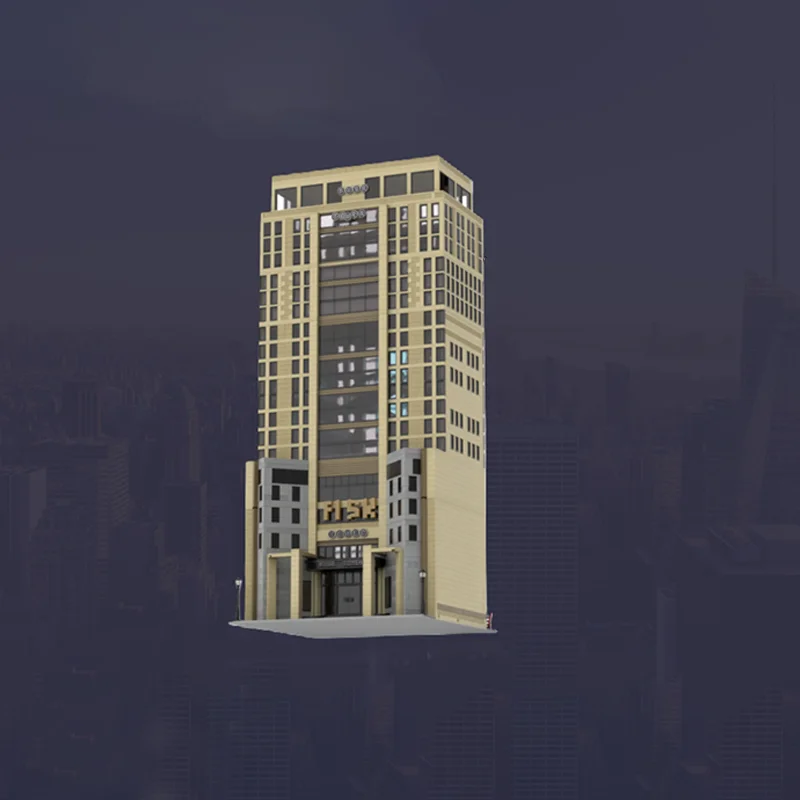 10193PCS Moc Modular Fisk Tower Building Blocks Creative Gift for Kids Birthday Educational Toy