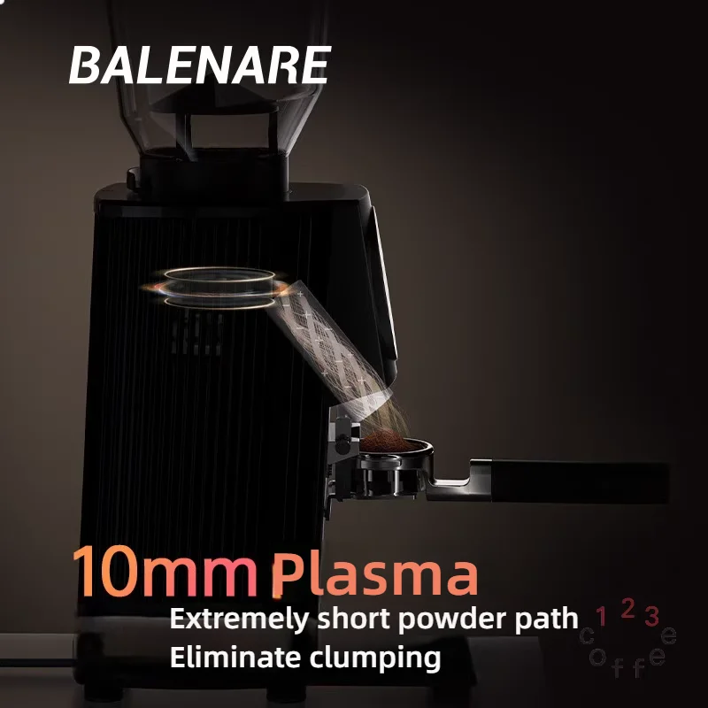 HomeWise GE83 komercyjny młynek do kawy plazmowa konstrukcja eliminująca ładunki elektrostatyczne 83mm płaskie zadziory elektryczny młynek do kawy espresso