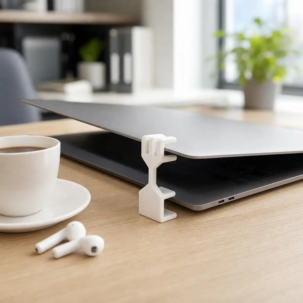 Portable Anti-Closing Laptop Stand & Cooling System Universal, Lid Stopper For Screen, Perfect For Home Office Business Travel