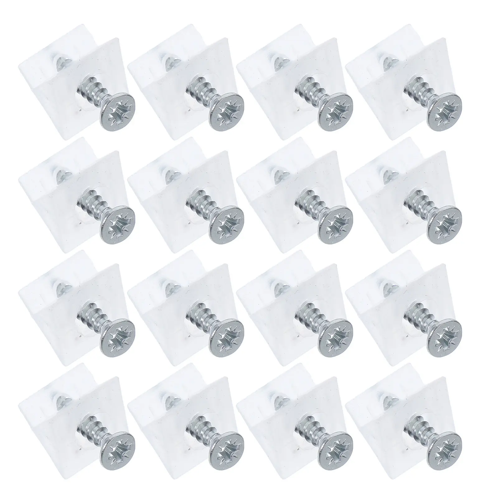 50Pcs Plastic Drawer Bottom Wedges Angle Corner Braces Furniture Reinforcement Supports Cabinet Dresser Shelf Drawer Sagging Fix