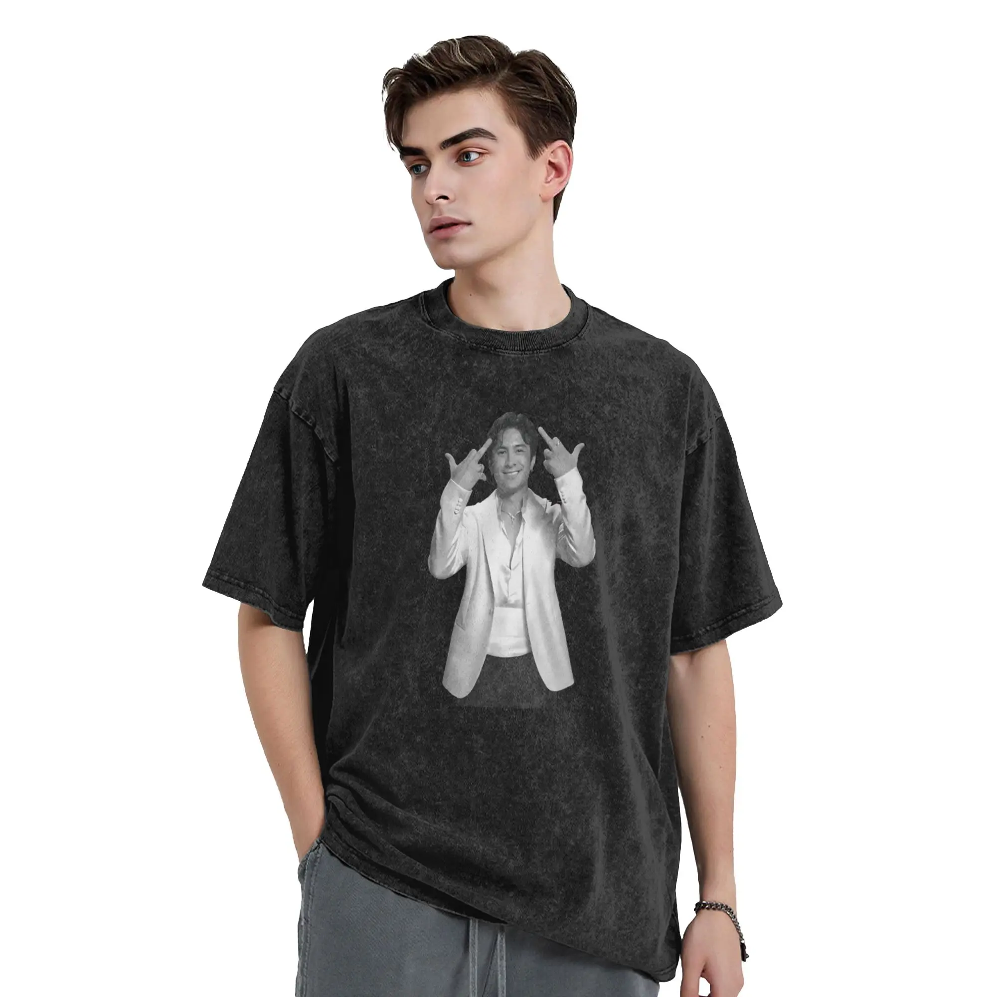 Hudson Williams T Shirts Men's  100% Cotton Unique T-Shirt Round Collar  Tee Shirt Short Sleeve Clothes Summer