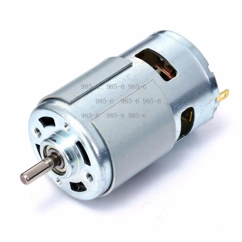 Mini 775 DC Motor With Double Ball Bearings, Wide Voltage 12~24V Large Torque Spindle Replacement Part For CNC 3018 Engraver