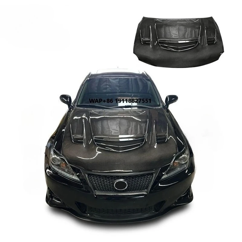 

MRD Carbon Hood for IS 2006-2011 Engine Cover Real Carbon Fiber Car Hood Bonnet Cover