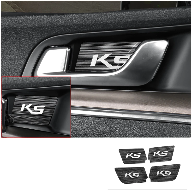 Car Interior Door Handle Bowl Panel Trim Decoration for Kia K5 Optima 2020 2021 2022 Accessories Auto Styling Cover 2023 2024