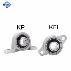 Bearing Shaft Pillow Block Housing Zinc Alloy 10mm 8mm Kfl08 Kp08 Kfl000 Kp000 Kfl001 Kp001 Steel 12mm High Ra 0.05 Mounted