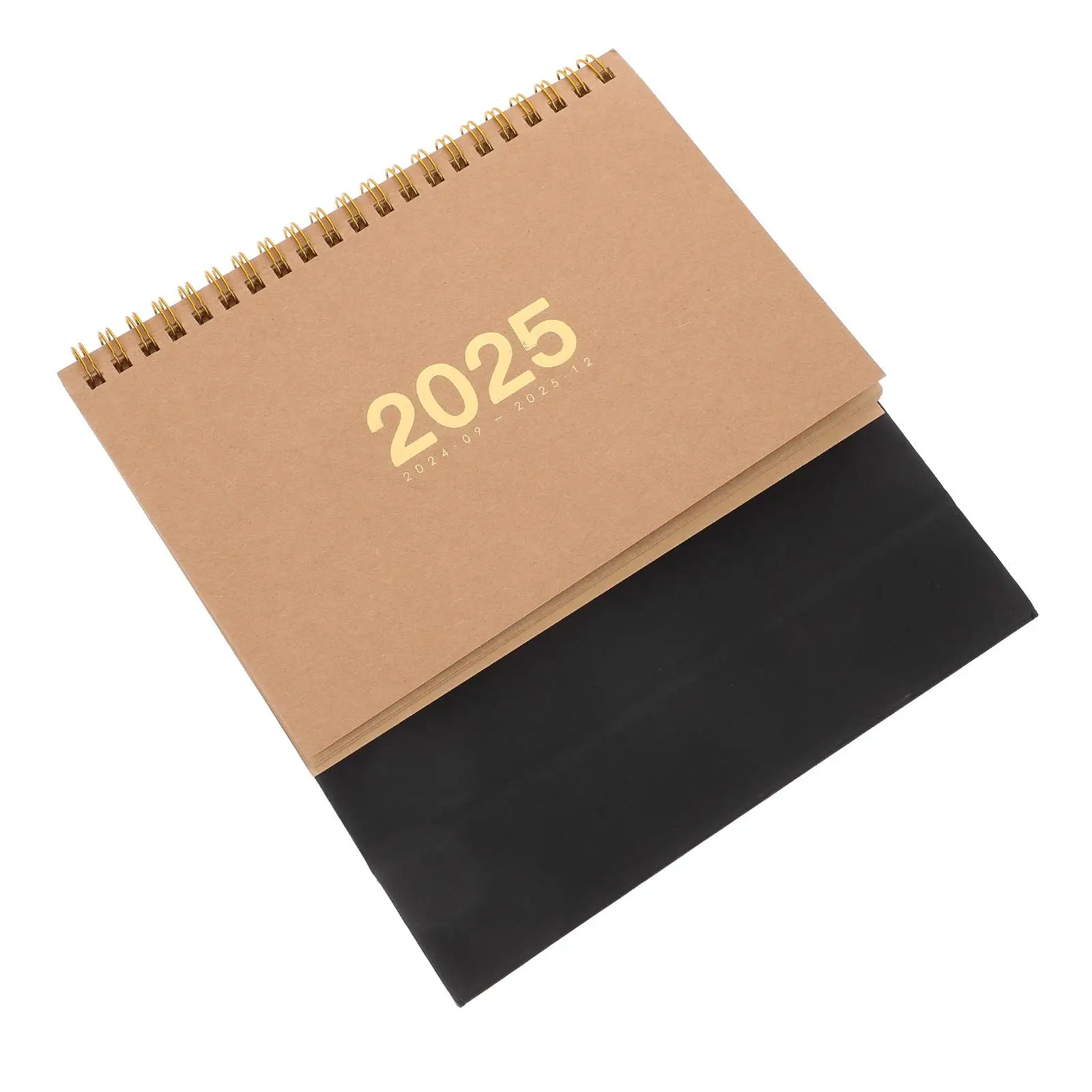 2025 Desk Calendar Standing Flip Desktop Mini Office Weekly Planner Paper Daily