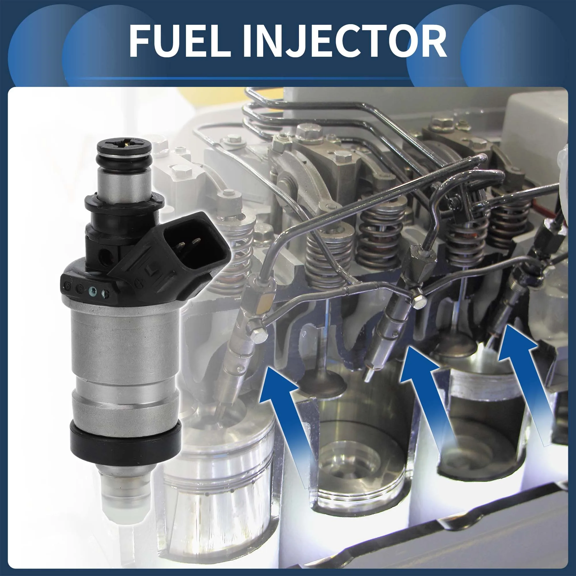 

UXCELL No 06164-P2J-000 Автомобильная топливная форсунка для Honda Civic EX 1996-1998 1,6 л, черная, 1 шт.