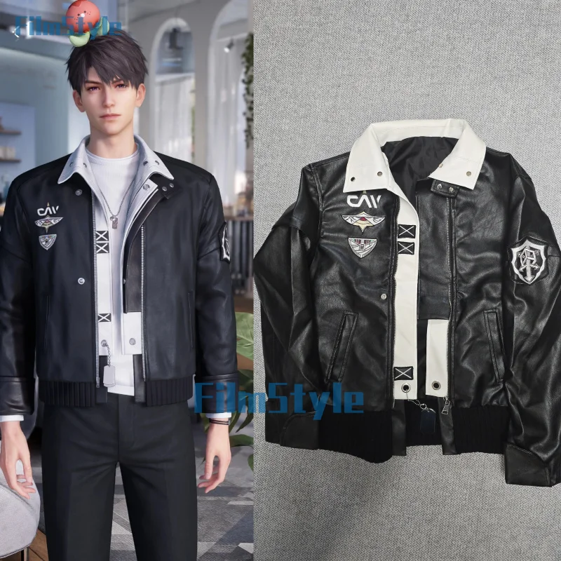 

Игра Love and Deepspace Caleb Косплей Костюм Униформа Хэллоуин Карнавал Вечеринка Рождественская игра Ролевая одежда Одежда