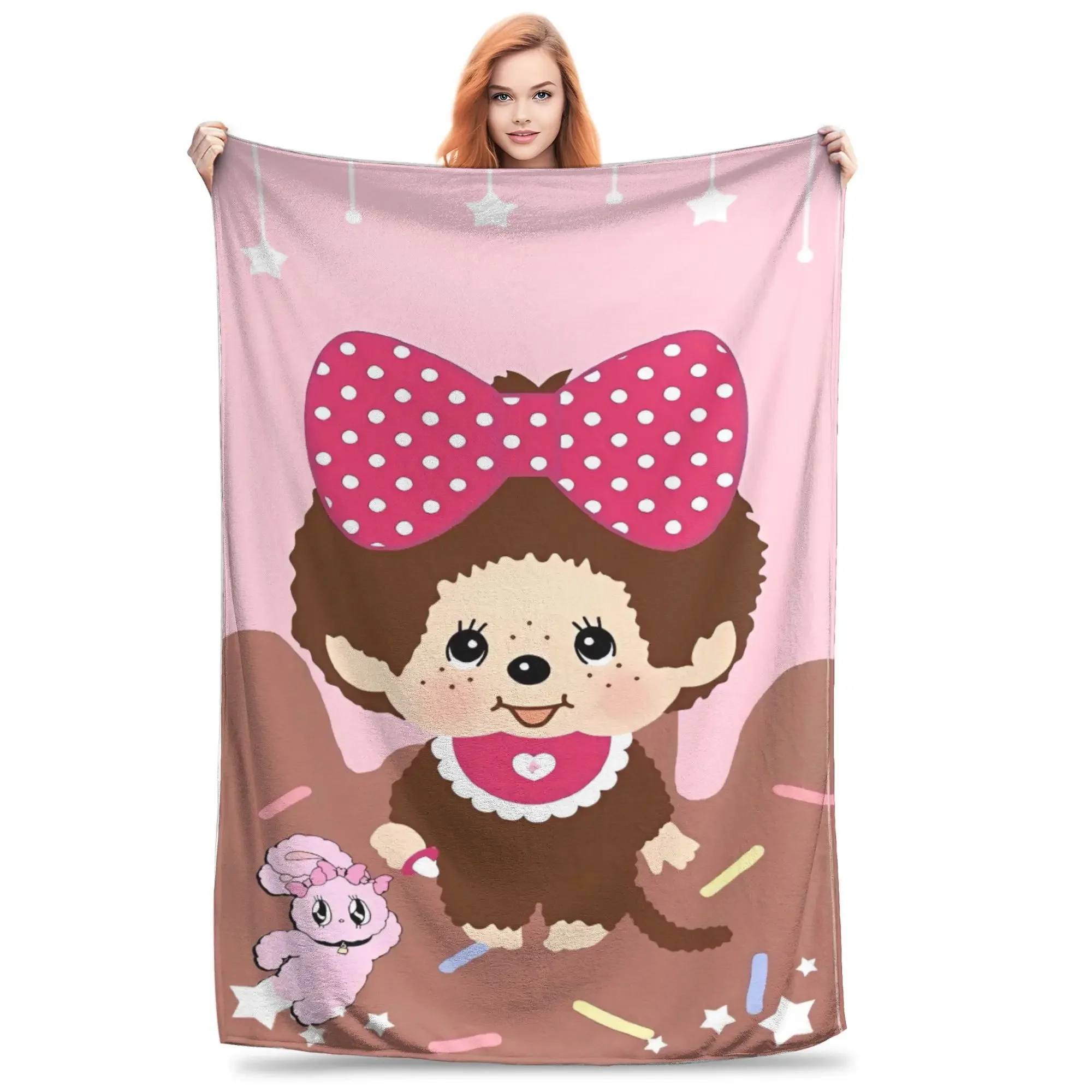 

Soft Warm Plush Throw Blanket for Boys Girls Funny Flannel Bedspread Sofa Bed Cover Perfect for Outdoor Use