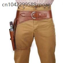 

Medieval Steampunk Retro Wild West Cowboy Western Pistol Holster Gunman Cosplay Costume Accessories Gun Bag Halloween Props