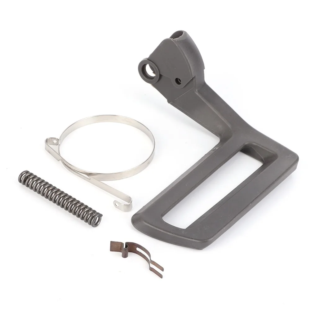 Grey Chainsaw Chain Brake Handle Plastic Easy to Install Chain Brake Guard Compact for HUSQVARNA 61 266 268 272 272XP