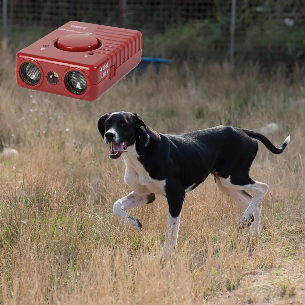 Ultrasonic Dog Repeller Built-in Lithium Battery 130 High-decibel Alarm Led Torch For Outdoor Activities