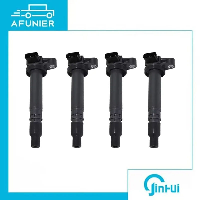 4Pcs Ignition Coil For Toyota Hiace,Hiace S.B.V Land Cruiser Prado Hilux Surf Quick Deli OE No.:9091902237,90919-02237,UF323