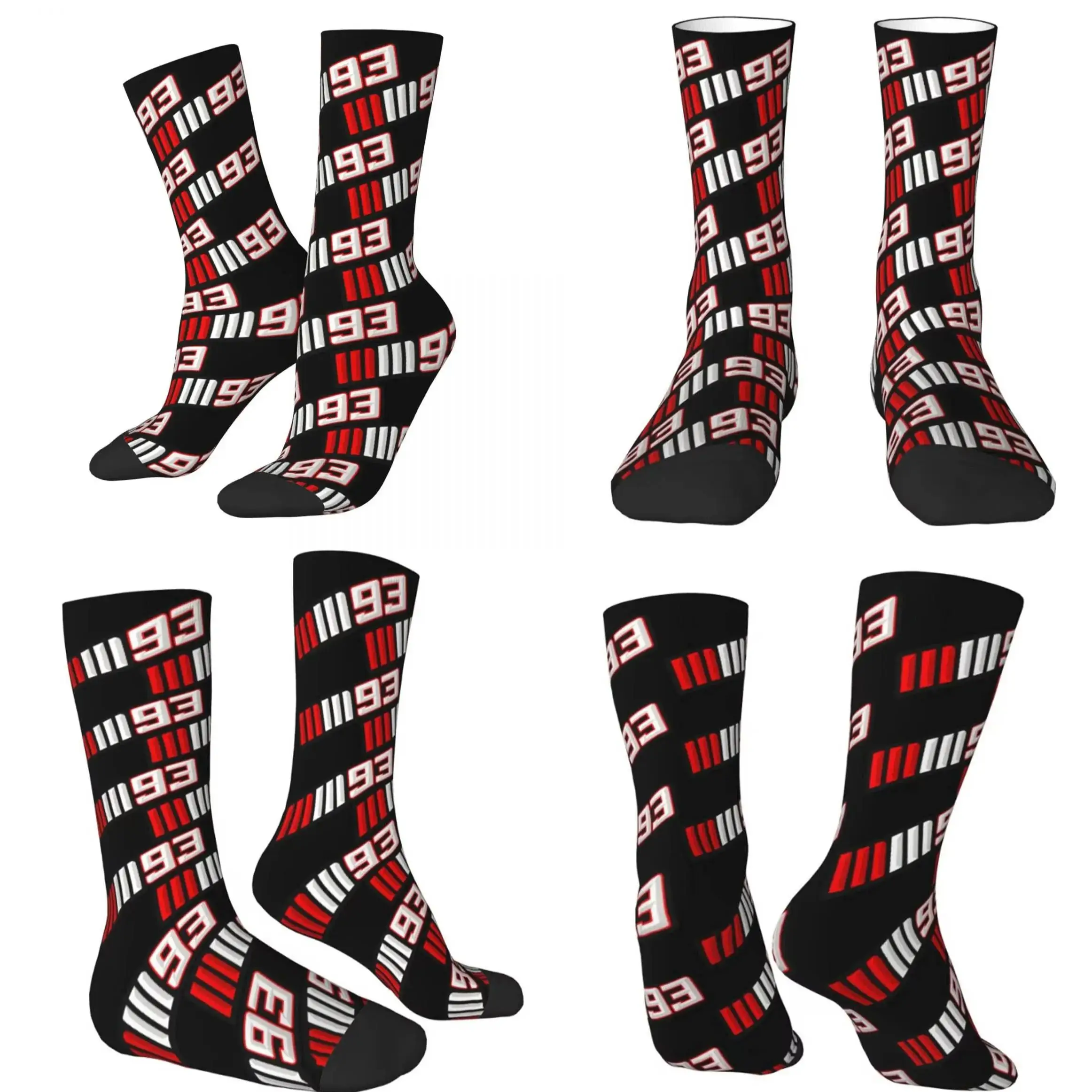 Marc marquez Motorcycle Racer 93 logo Men Women Socks Windproof Beautiful Spring, Summer, Autumn, and Winter Dressing Gifts