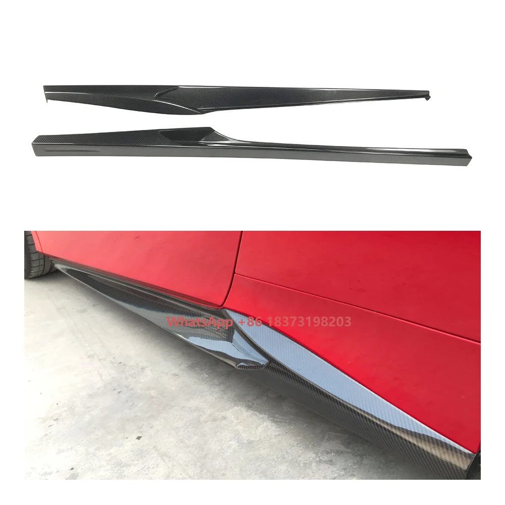 

OEM Dry Carbon Fiber 488 GTB Car Bodykit New Condition Side Skirts and Bumper Car Accessories for 488 GTB