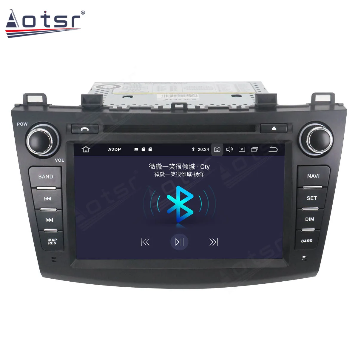 64G Android Touch Screen Car Video Radio Stereos DVD Player Multimedia System For Mazda 3 2009-2012 GPS Navigation