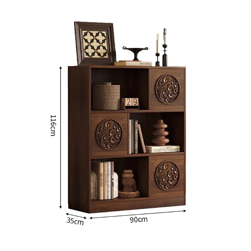 Chinese Wabi Sabi Living Room Cabinets Modern Rustic Cool Display Living Room Cabinets Unique Design Vitrina Home Furniture
