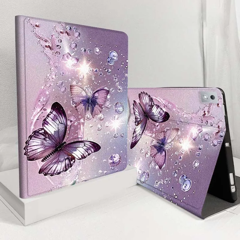 

Butterfly design pattern Tablet Case For Xiaoxin Legion Tab Y900 Y700 K10 M10 P11 Pad Pro GT Plus 3rd Gen 4 8.8 11 11.5 Cover