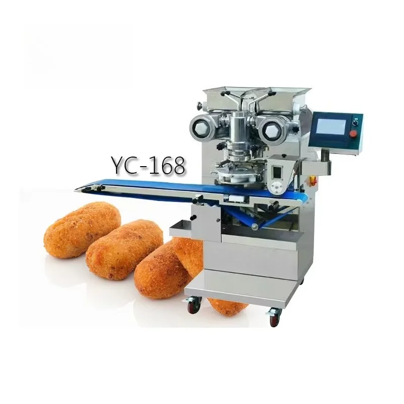 Envoltura automática multifuncional de croquetas de verduras con máquina cortadora
