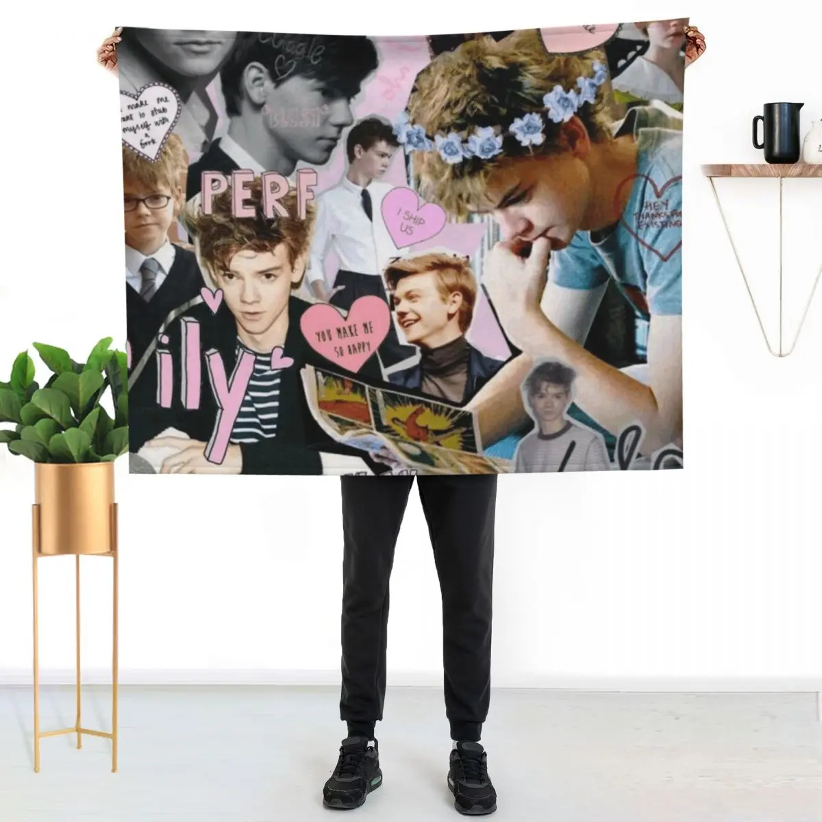 Brodie collage Throw Blanket cosplay anime sofa bed Comforter For Sofa Thin heavy to sleep Picnic Blankets