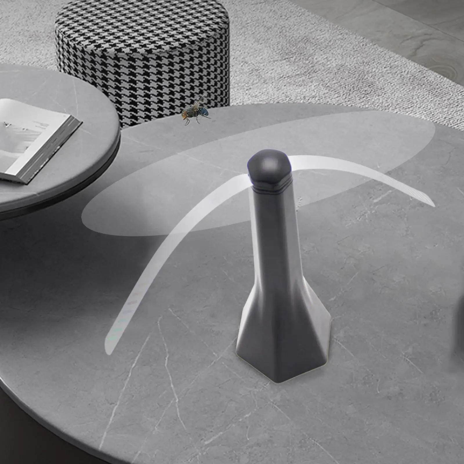 Ventilatori a mosca per tavoli automatico Flycatcher ventilatore silenzioso per Barbeque Party Picnic casa