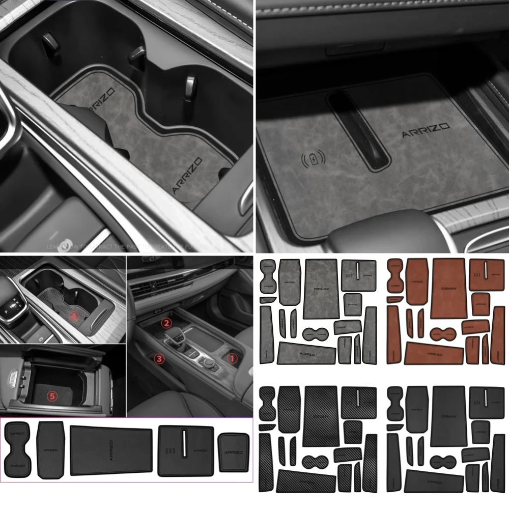 tapis-d'evier-de-porte-de-voiture-adapte-pour-chery-arrizo-8-2022-2023-2024-boite-d'accoudoir-speciale-modifiee-boite-de-rangement-tapis-de-protection-antiderapant