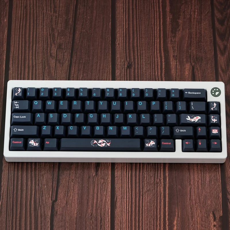 

120 клавиш GMK zenpond колпачки клавиш японский английский Вишневый профиль PBT сублимационный колпачок для MX Переключатель механическая клавиатура GK61