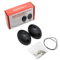 DC12-24V Kit sensore a infrarossi per apricancello fotocellula esterna IR Beam sensori di sicurezza rilevatore per apriporta Auto Garage