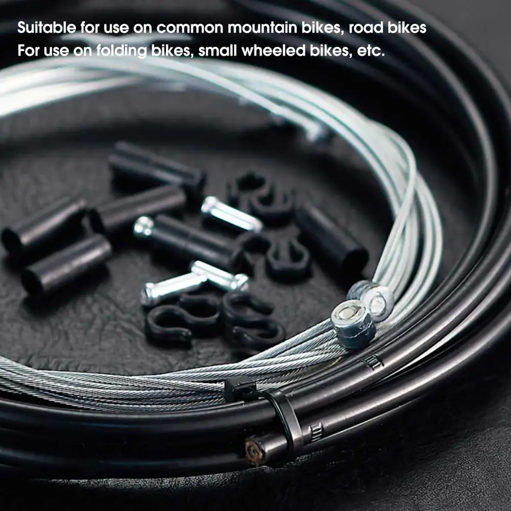 Bicycle Brake Cable Set S-shaped Hook Outer Tube Inner Cable Universal Mountain Bike Brake Cable Bike Accessories 자전거 bicicleta