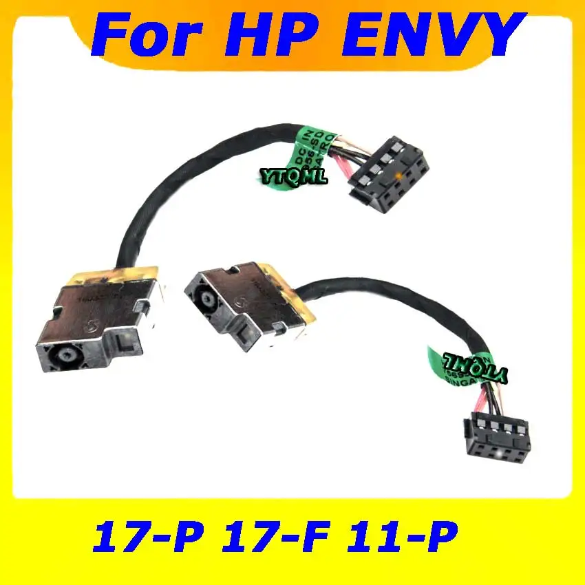 

1-10Pcs New Laptop DC Power Jack Cable For HP ENVY 17-P 17-F 11-P Charging Port Connector