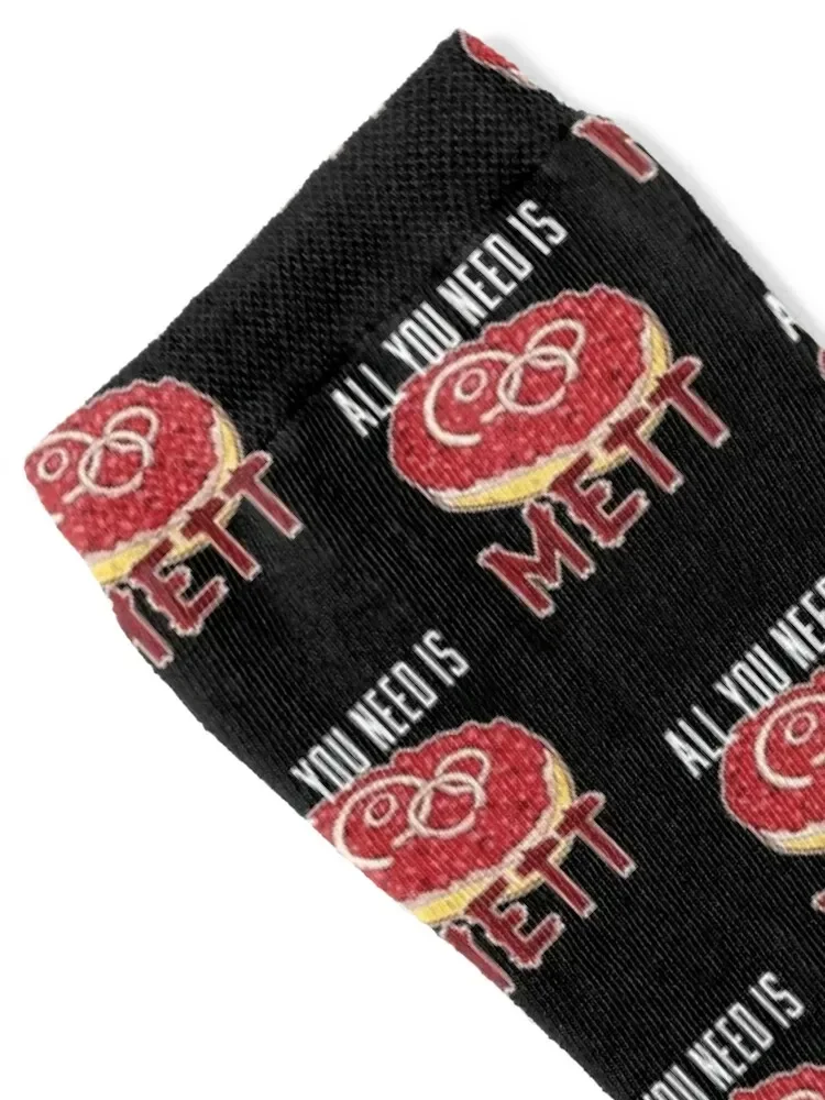 All you need is mett Socks aesthetic loose golf man Men's Socks Luxury Women's