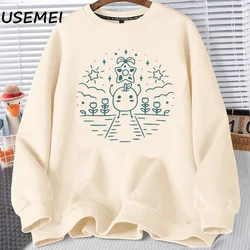 Stardew Valley Gaming Sweatshirts Harajuku Pullover Stardew Video Game Hooded Sweatshirt Fashion Streetwear Crewneck Loose Coat