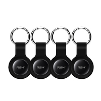 RSH 4-Pack Bluetooth GPS Tracker via Apple Find My App Security Anti Lose Smart Tag For Pets Child Luggage Cat MFi Key Finder