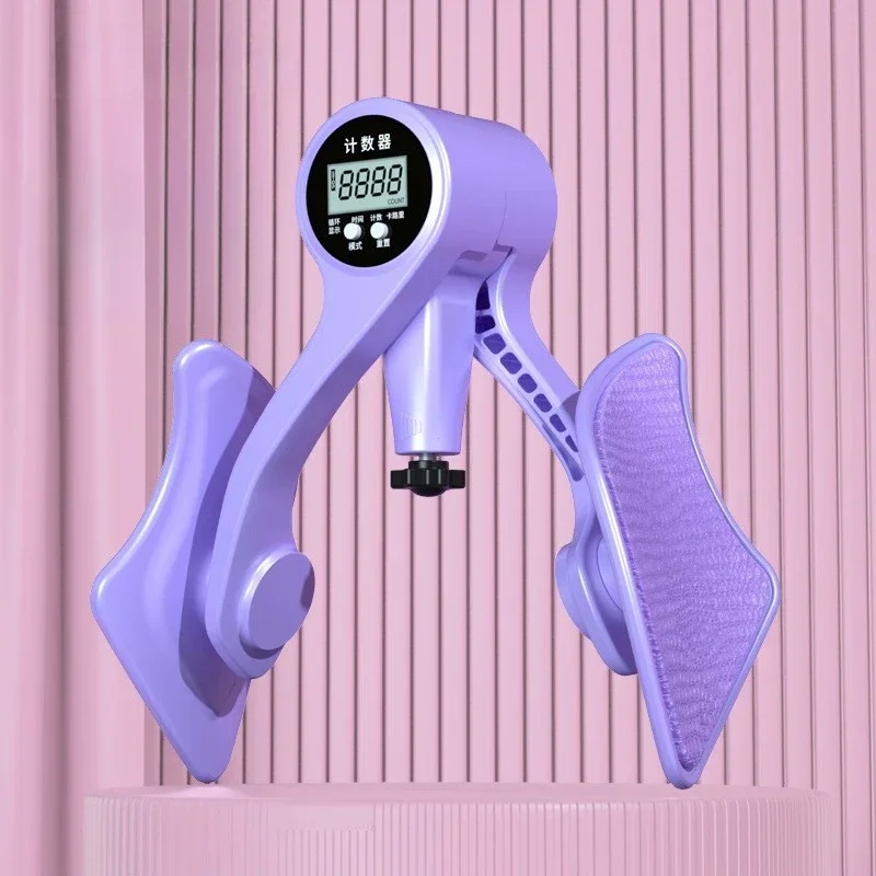Digitaler Zähler, Hüfttrainer, Beintrainer, Beckenbodenmuskelkraft, verstellbarer Beintrainer, Fitnessgeräte für den inneren Oberschenkel