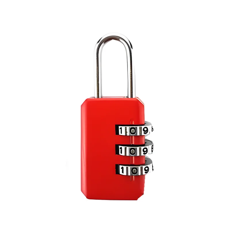 4 Digits Password Code Combination Padlock Aluminum Alloy Suitcase for Luggage Travel Code Lock Code Keyed Anti-thieft Lock