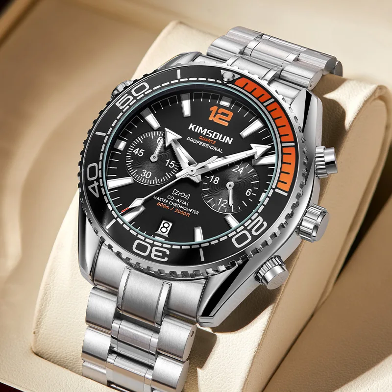 

2026 Весенние часы Модные многофункциональные кварцевые часы Светящиеся водонепроницаемые спортивные часы